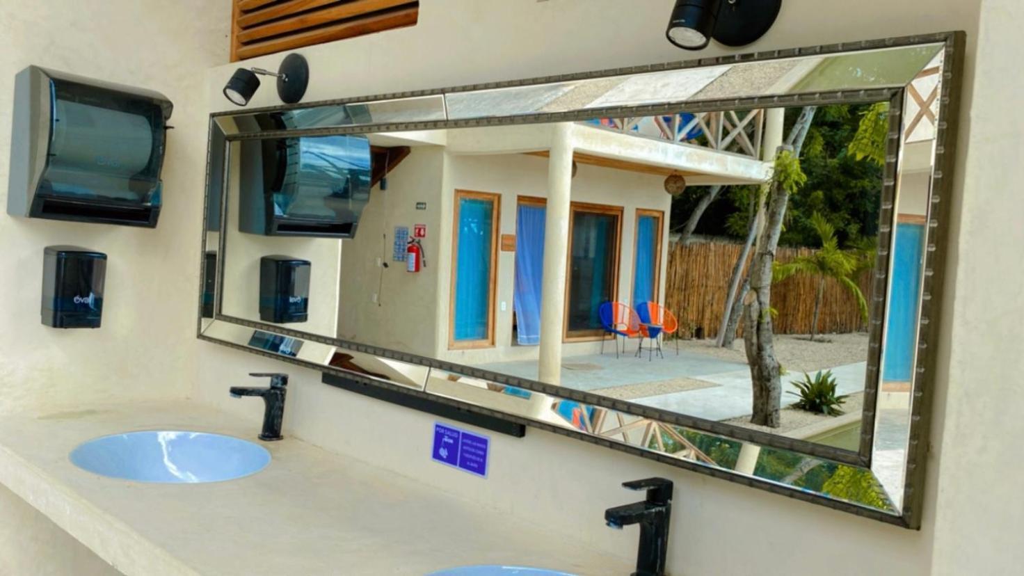 Hotel & Eco Cabanas Azul Maria Bacalar Exterior foto