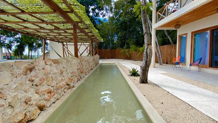 Hotel & Eco Cabanas Azul Maria Bacalar Exterior foto