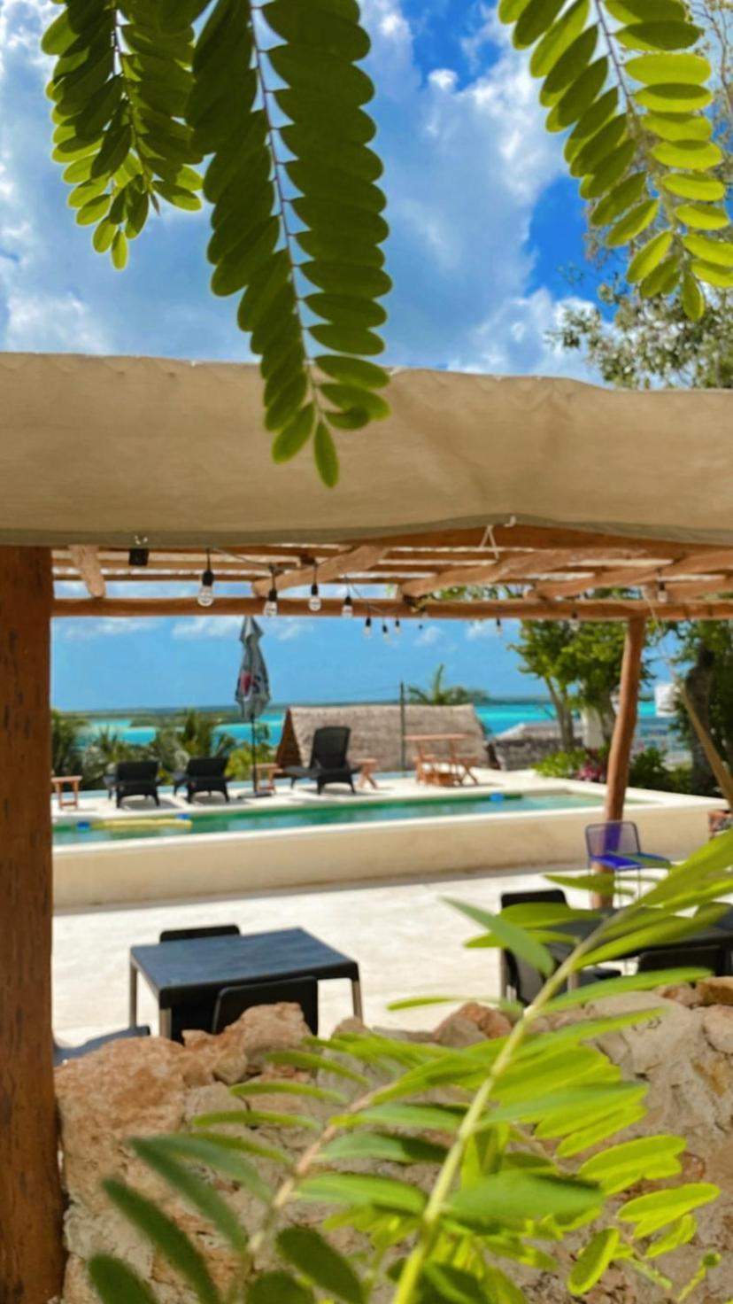 Hotel & Eco Cabanas Azul Maria Bacalar Exterior foto
